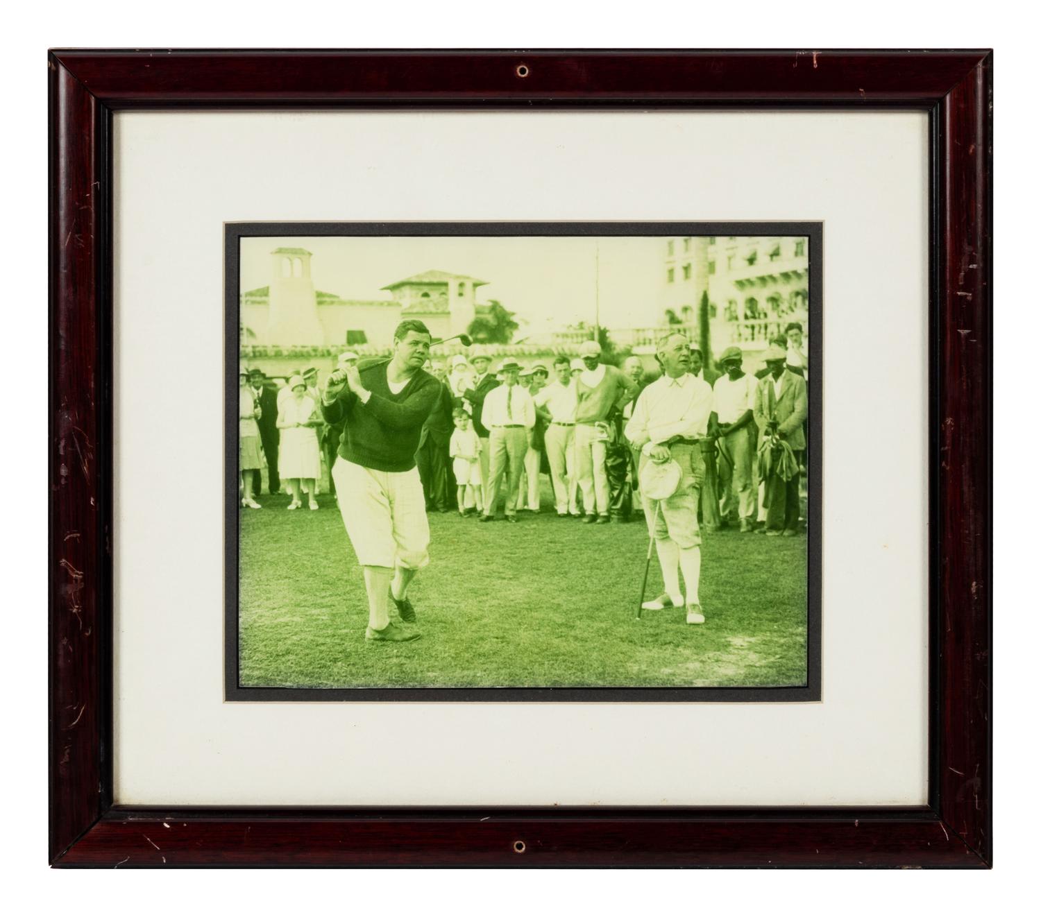 A Group of 11 Photographs of New York Yankees Players Formerly Displayed at Mike Ditka’s Restaurant