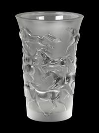 A Lalique Frosted Glass Vase