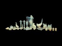 A Large Group of Sabino Opalescent Glass Figurines — 19th/20th Century