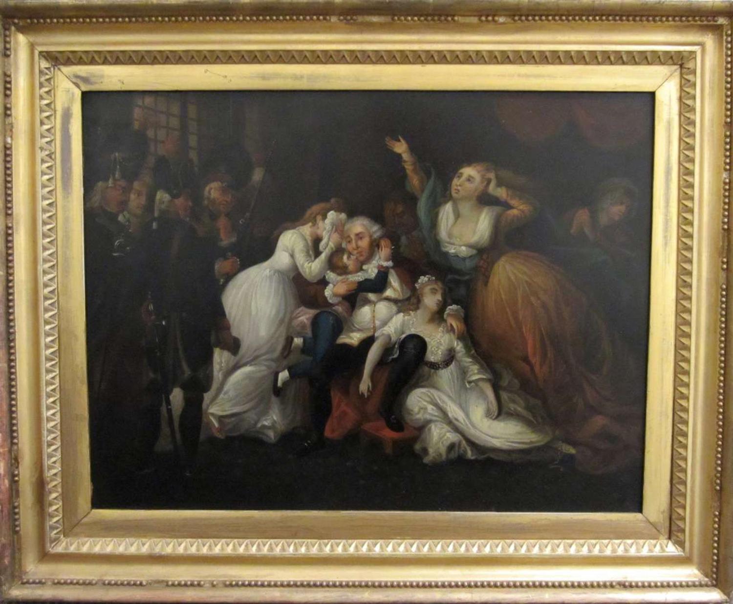 Anglo/American School late 18th/early 19th century the arrest