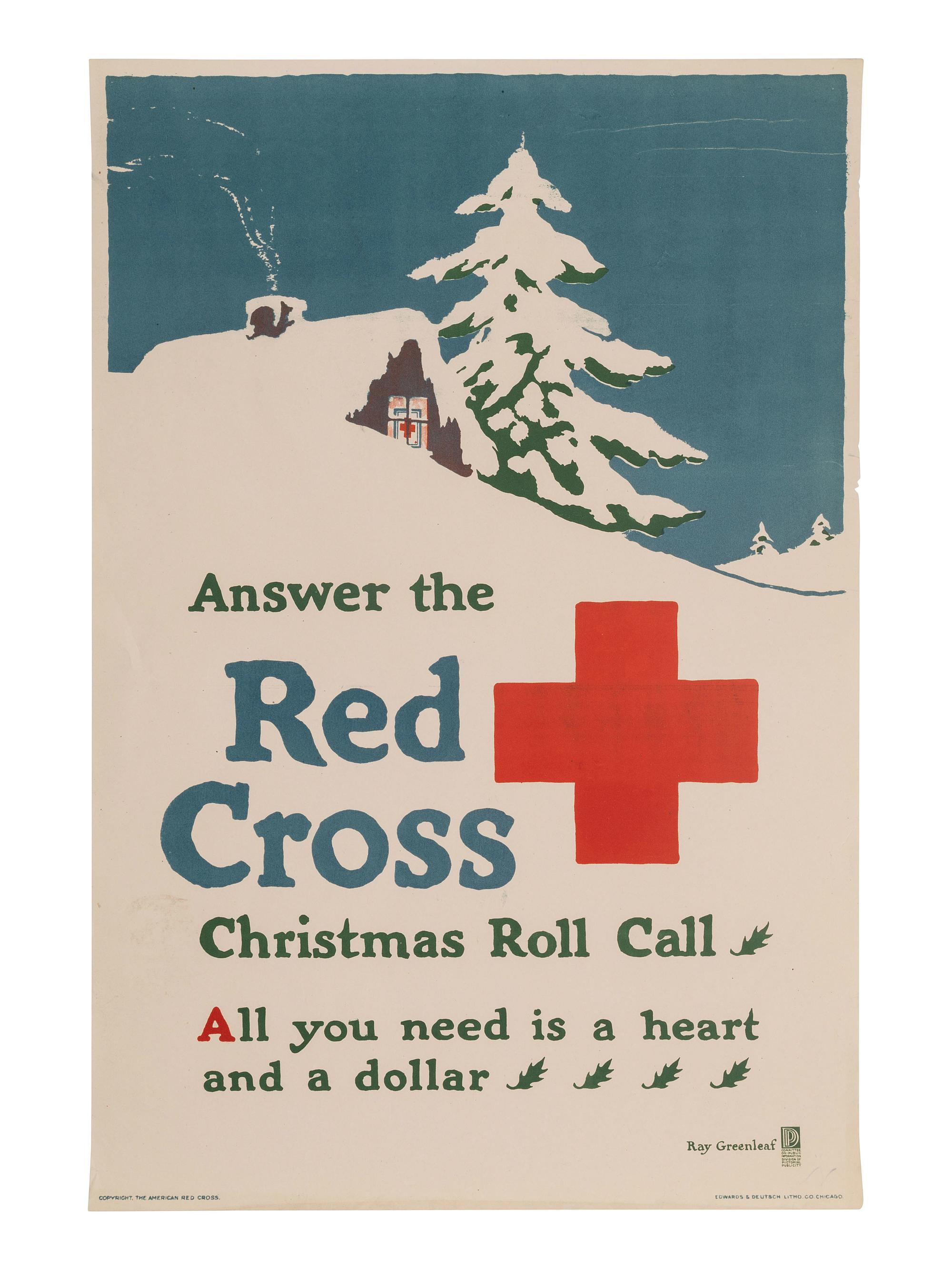 [WWI]. 5 posters issued by the Red Cross and the US Food Administration.
