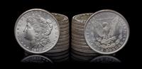 A Group of Twenty United States 1879-S Morgan Silver Dollar Coins