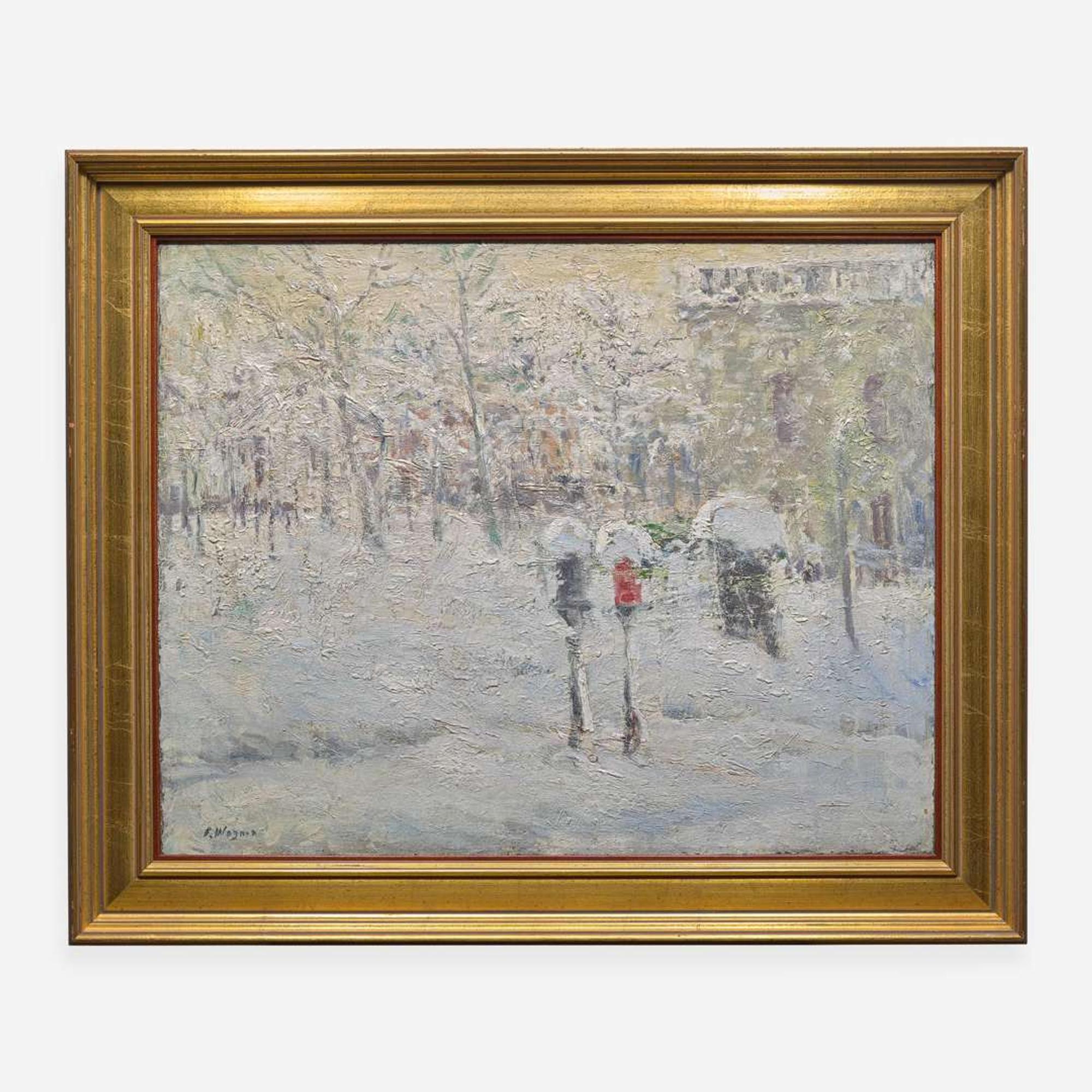 Frederick R. Wagner (American, 1864–1940) Winter in the Park