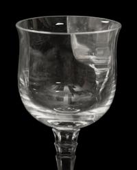 A Cut Glass Stemware Service