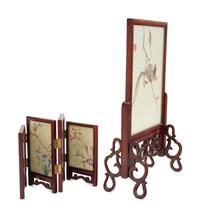 Two Chinese Silk Screens