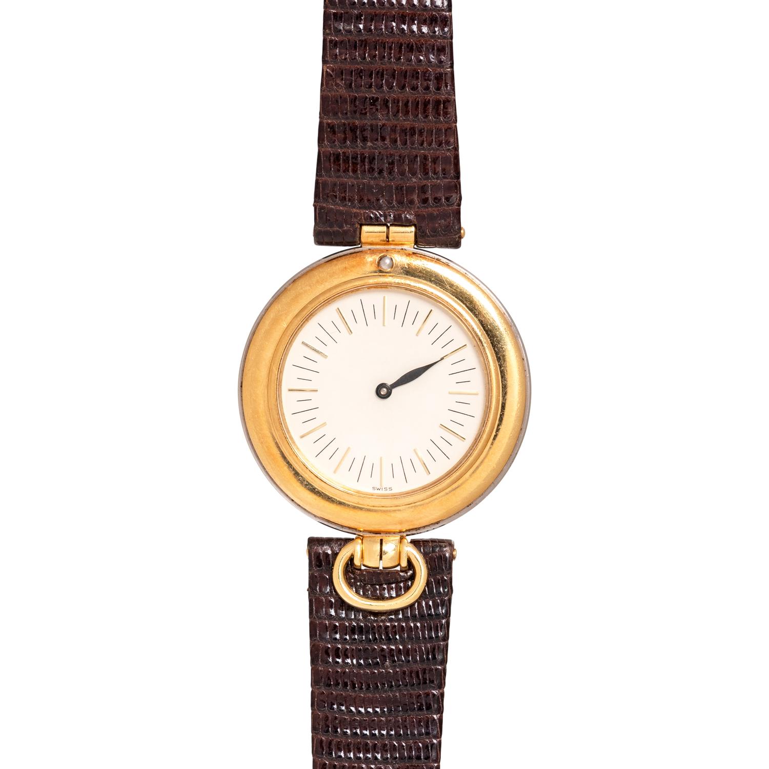AUDEMARS PIGUET, 18K BICOLOR GOLD WRISTWATCH