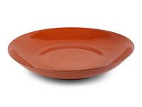 A Chinese Coral Ground Porcelain Platter — QIANGLONG PERIOD