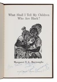 [African-Americana] Burroughs, Margaret Taylor-. What Shall I Tell My Children Who Are Black?