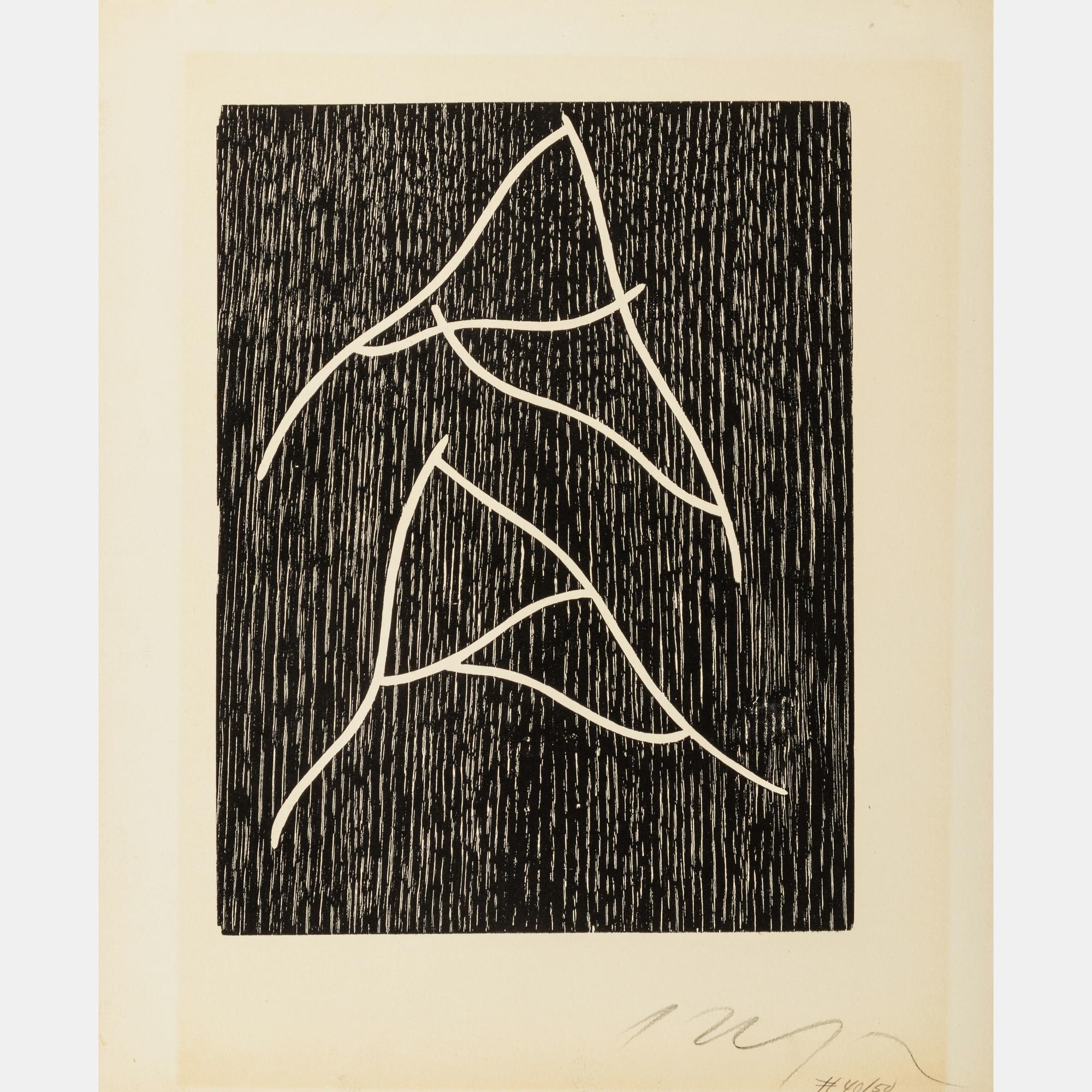 A Pair of Works ( On My Way, 1948 and Signes , 1949)