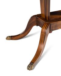 A Regency Rosewood Games Table