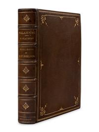 FLAUBERT, Gustave (1821-1880). Salammbo . London: Saxon & Co., 1886.