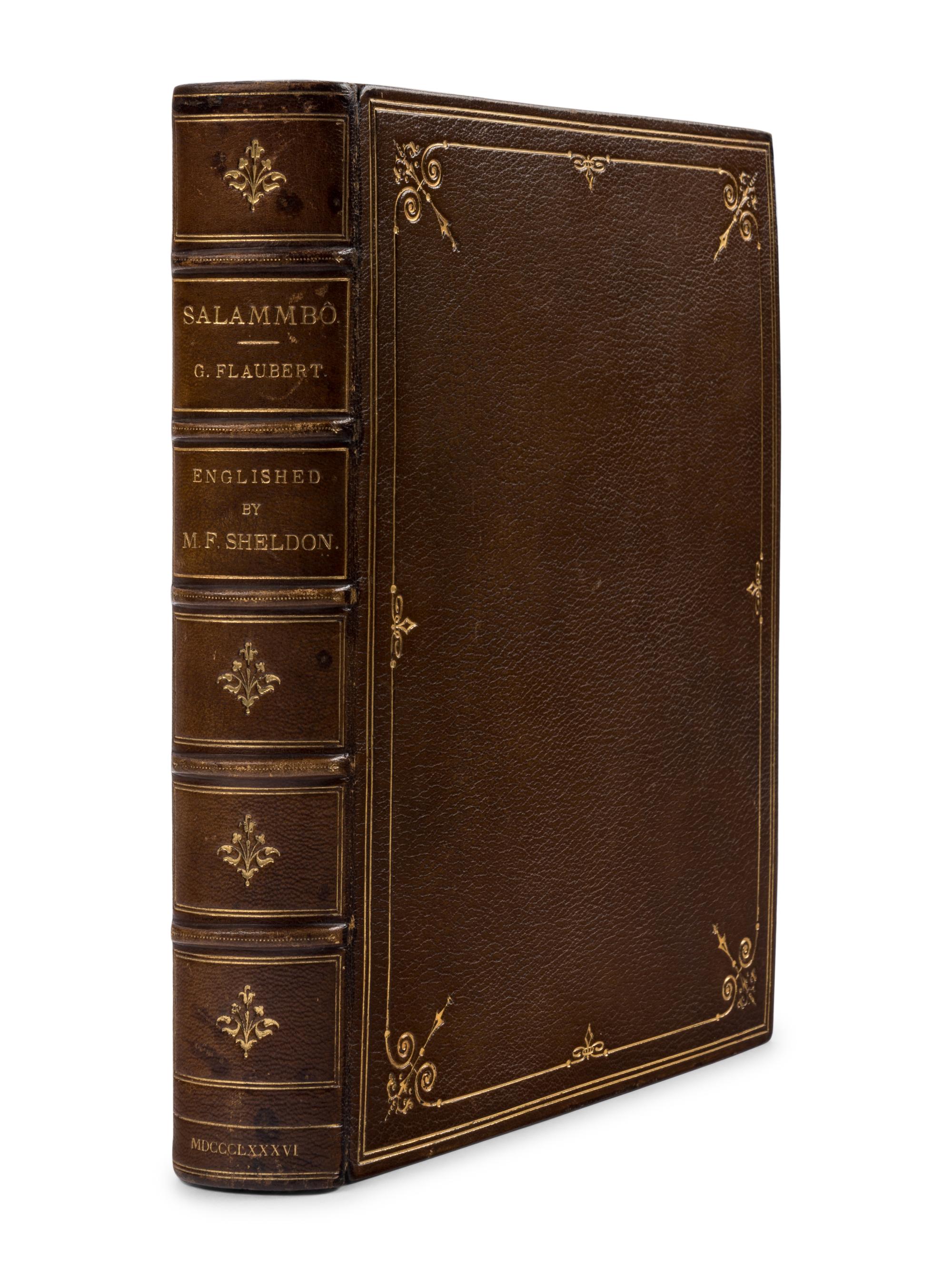 FLAUBERT, Gustave (1821-1880). Salammbo . London: Saxon & Co., 1886.