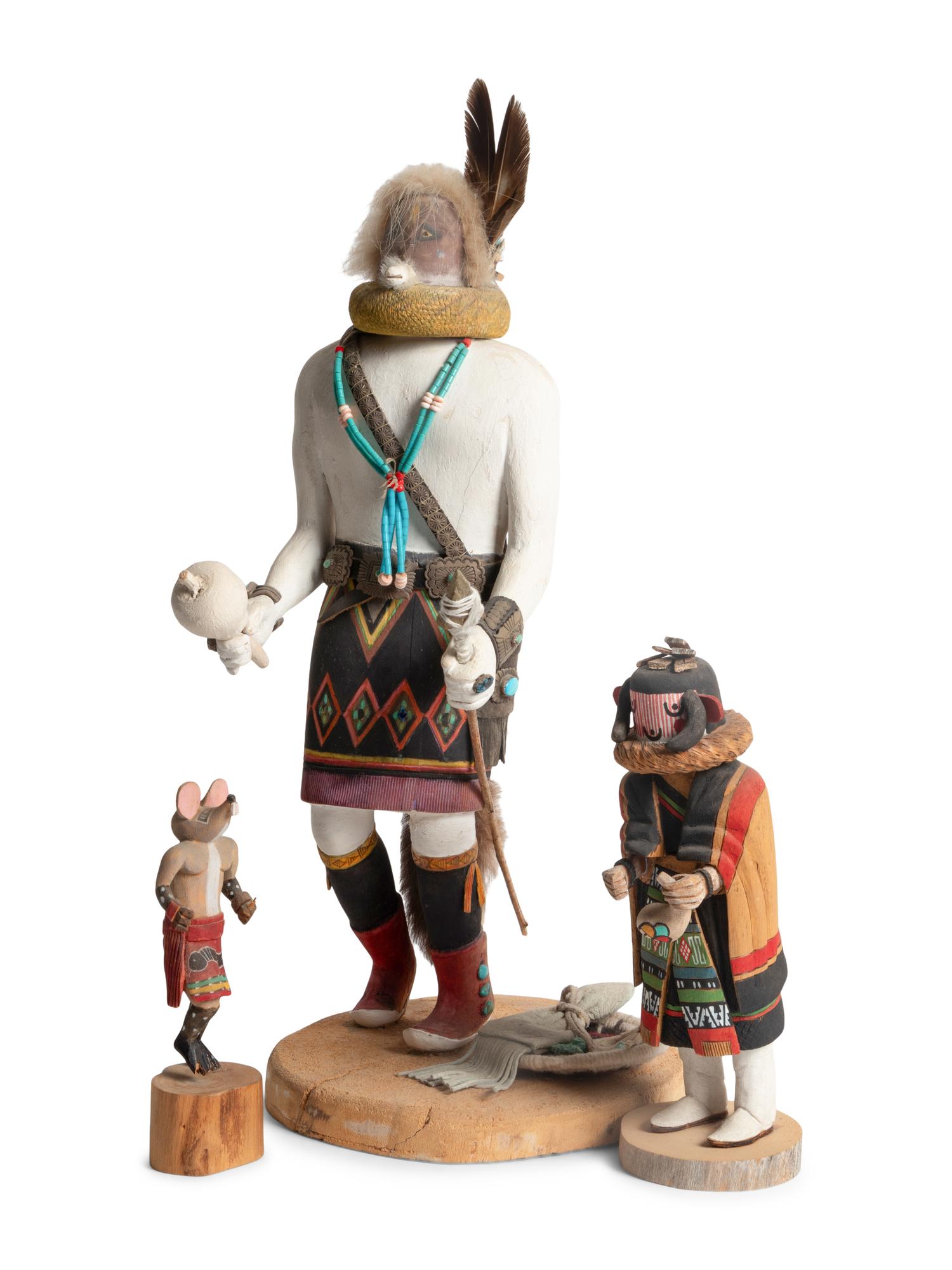 Hopi Katsinas and Navajo Yeibichai