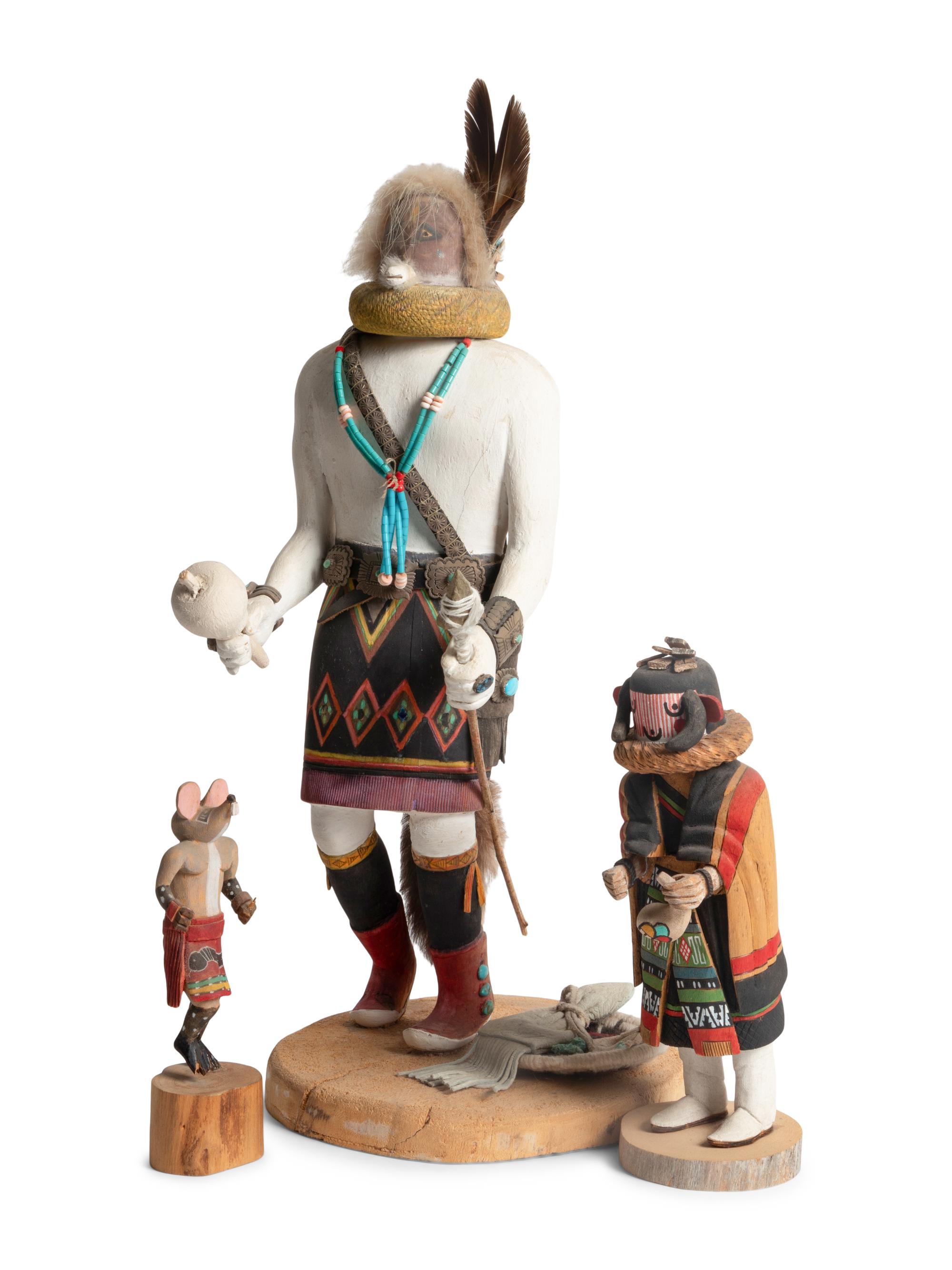 Hopi Katsinas and Navajo Yeibichai