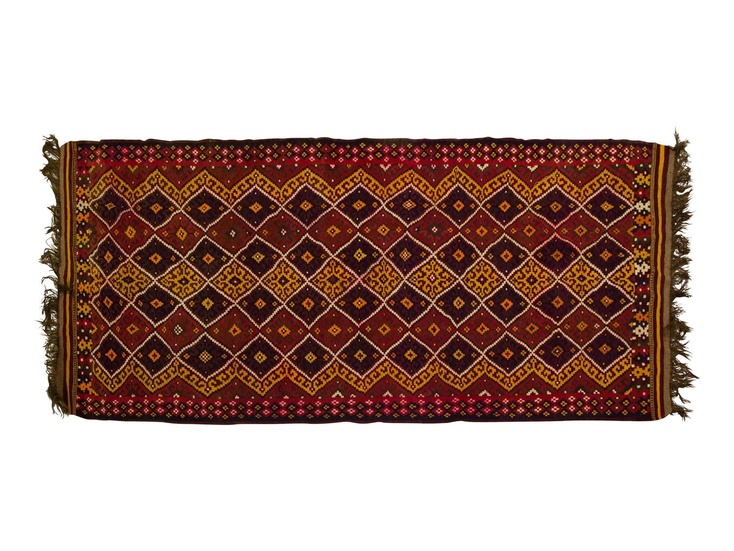 Three Turkish Kilim Wool Rugs