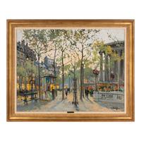 Constantin Kluge (French, 1912-2003) — La Place de la Madeleine