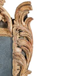 A Régence Carved Giltwood Mirror