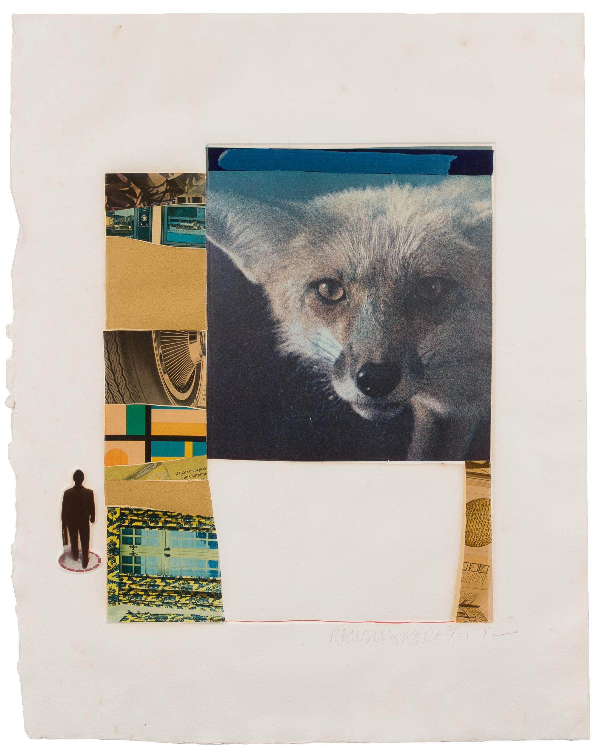 Robert Rauschenberg, (American, 1925–2008), Horsefeathers Thirteen-XII (from Horsefeathers Thirteen series), 1972