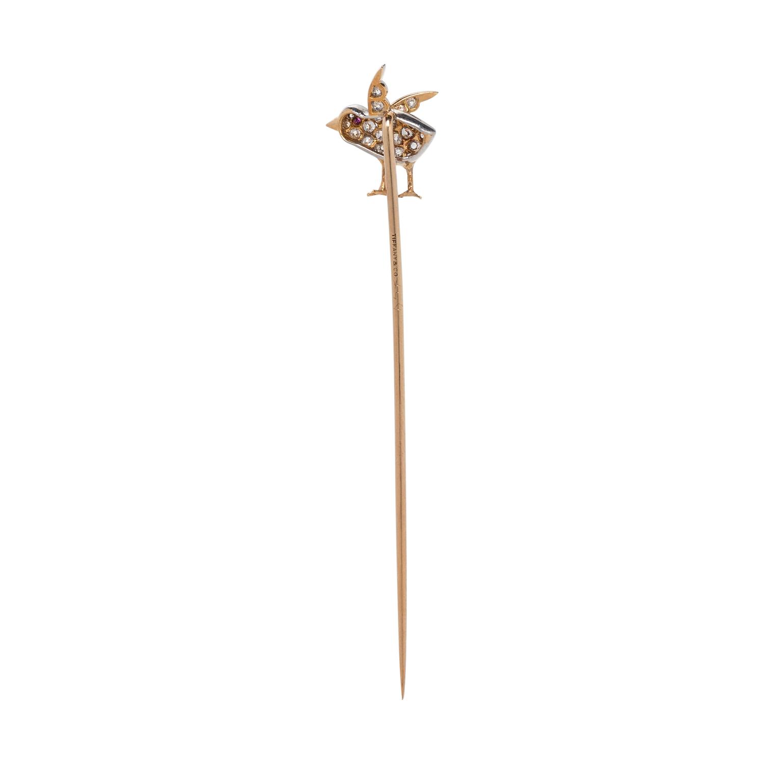 TIFFANY & CO., DIAMOND CHICK STICKPIN