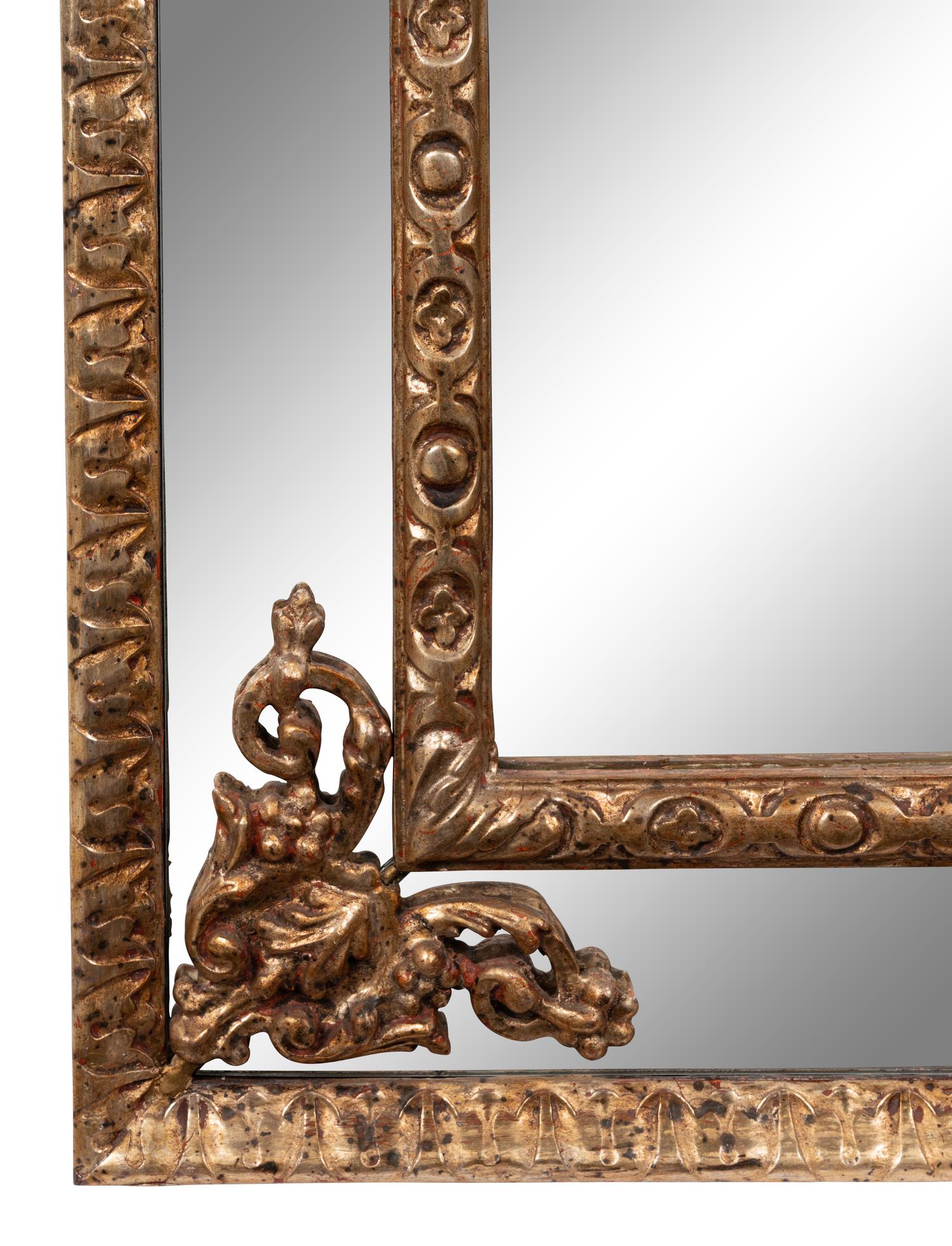 A Régence Style Giltwood Mirror
