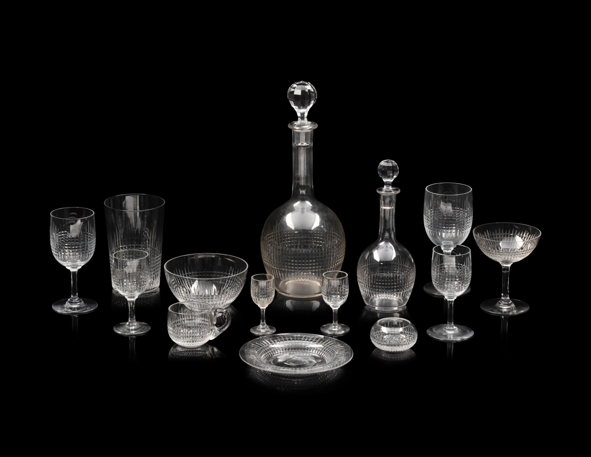 An Extensive Baccarat Nancy Stemware Service