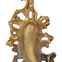 A Pair of Louis XV Style Gilt Bronze Chenets