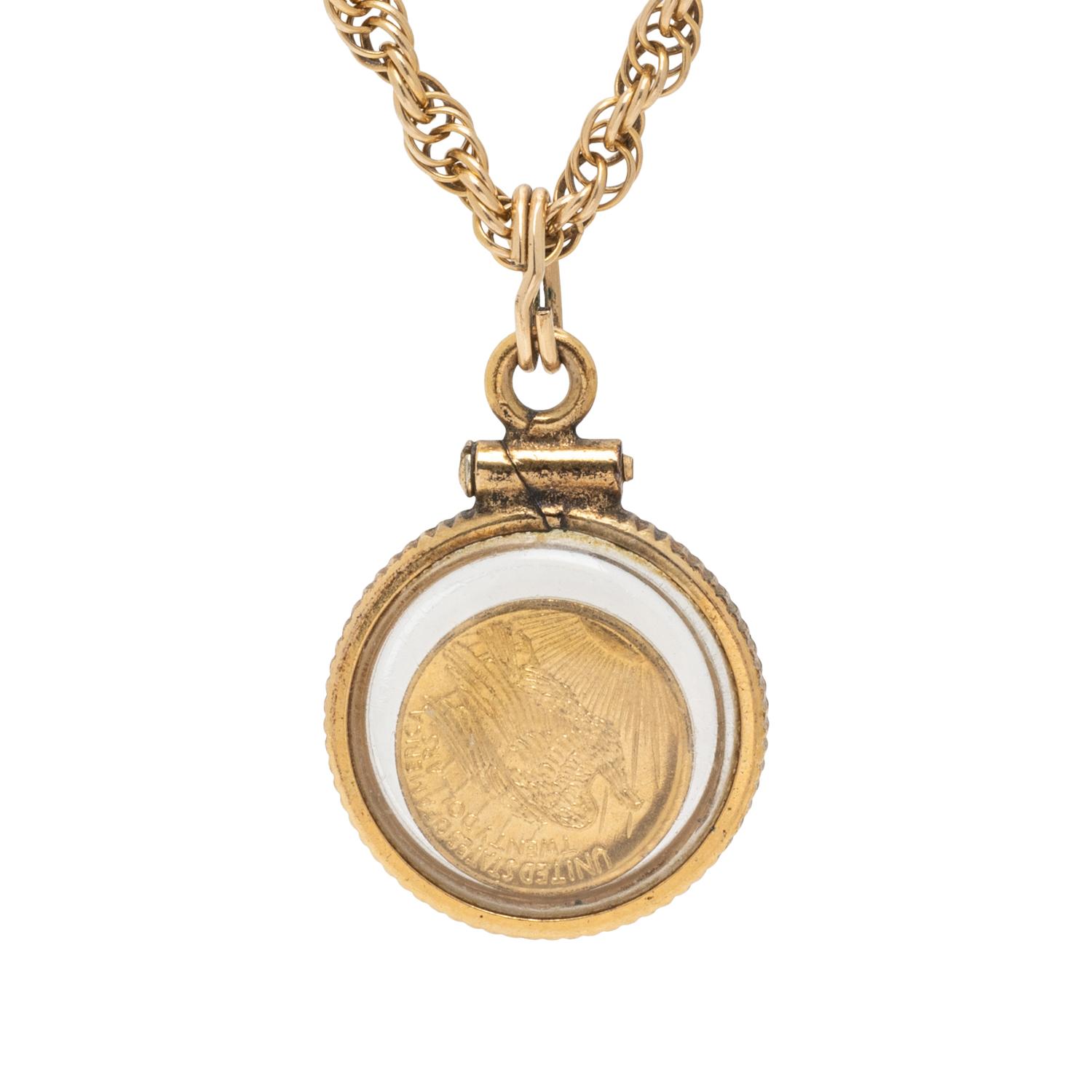 COLLECTION OF YELLOW GOLD NECKLACES