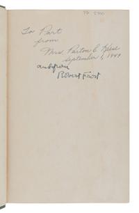 FROST, Robert (1874-1963). A group of 5 signed trade editions, comprising: