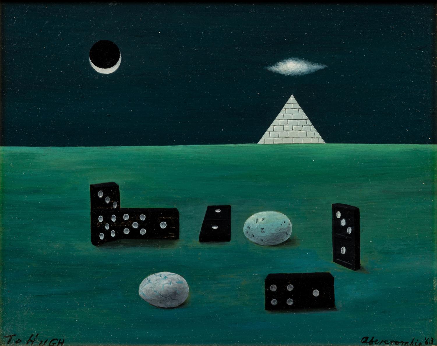 Birds Eggs and Dominoes with Pyramid