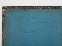 [MARITIME]. Slate deck log associated with Captain James K. Pritchard (1835-1864) of Newburyport, Massachusetts, and the East India Trade ship the Elcano .