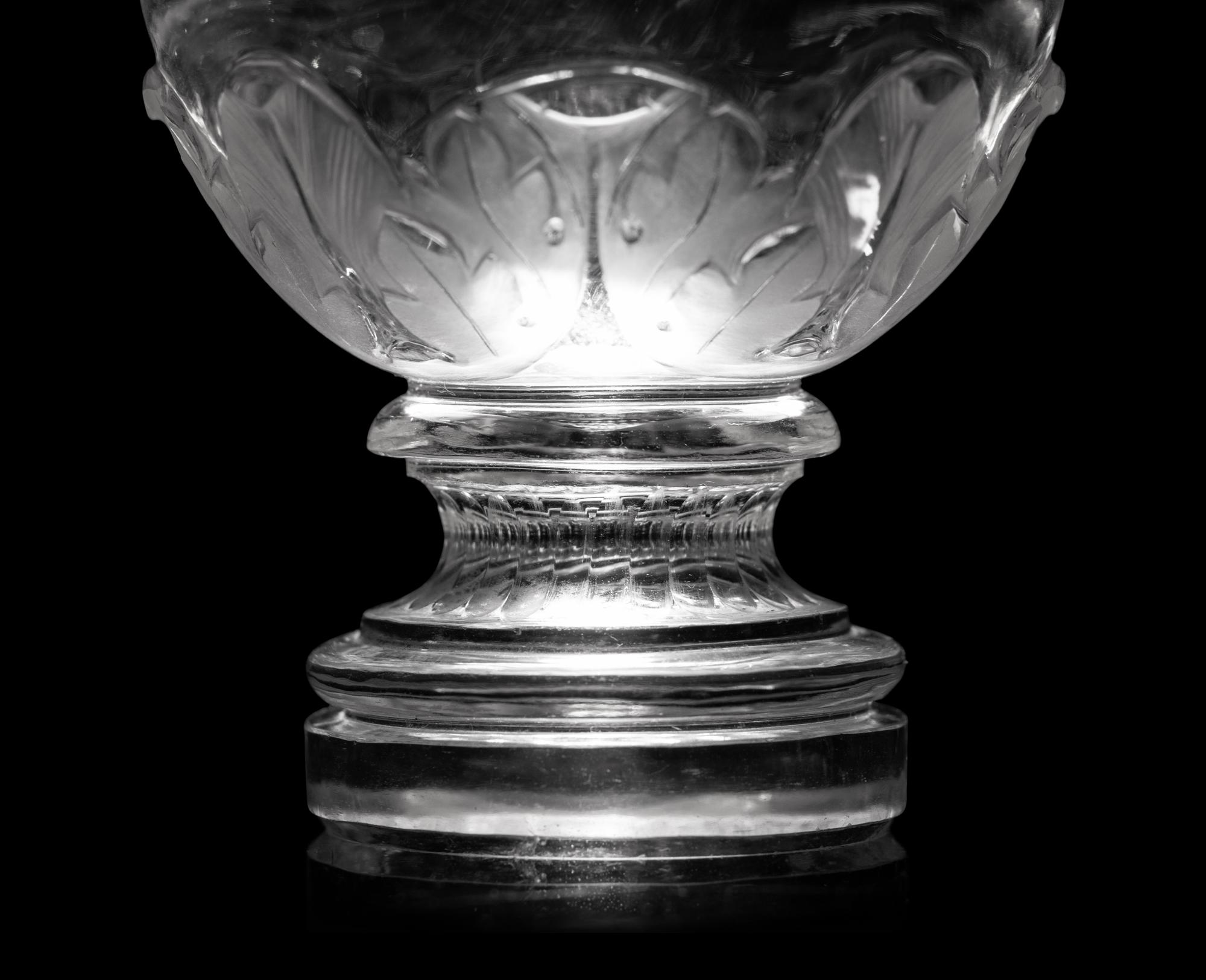 A Russian Carved Quartz Urn-Form Seal