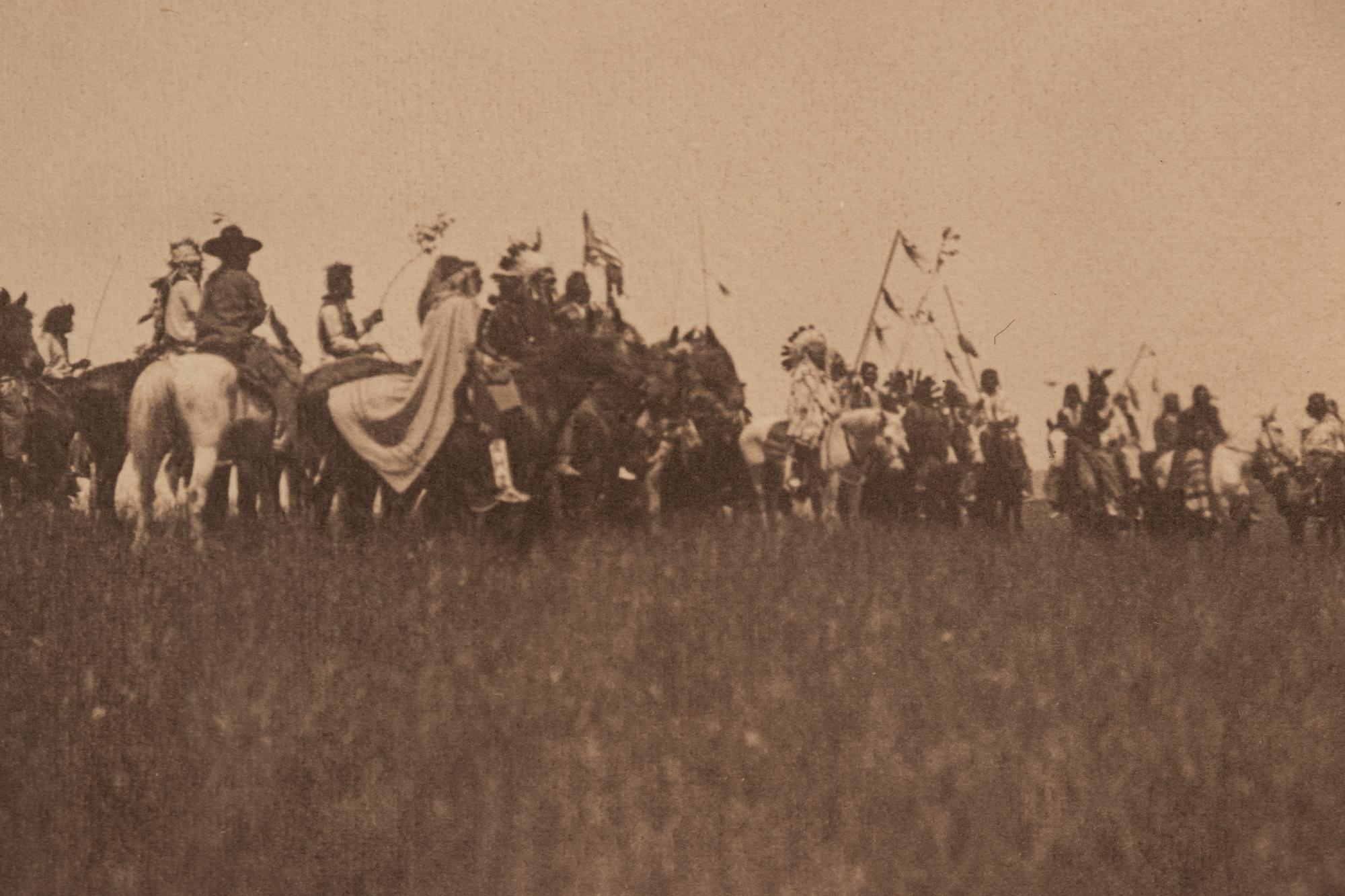 Edward S. Curtis (1868-1952) Piegan Group, 1909