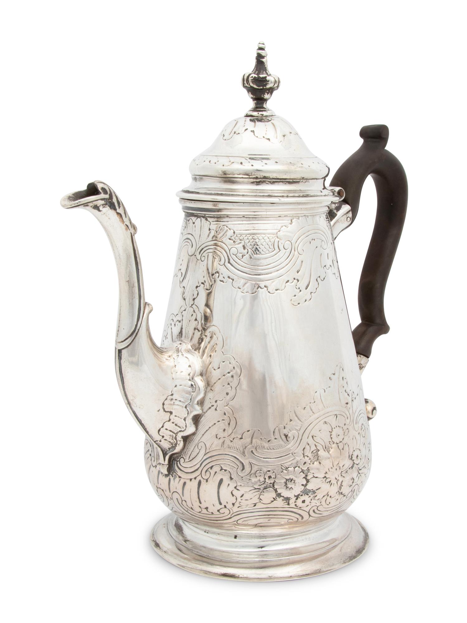 An English George II Silver Pitcher