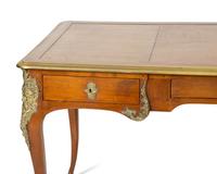 A Louis XV Style Gilt Metal-Mounted Fruitwood Bureau Plat