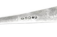 An English Silver Partial Flatware Service