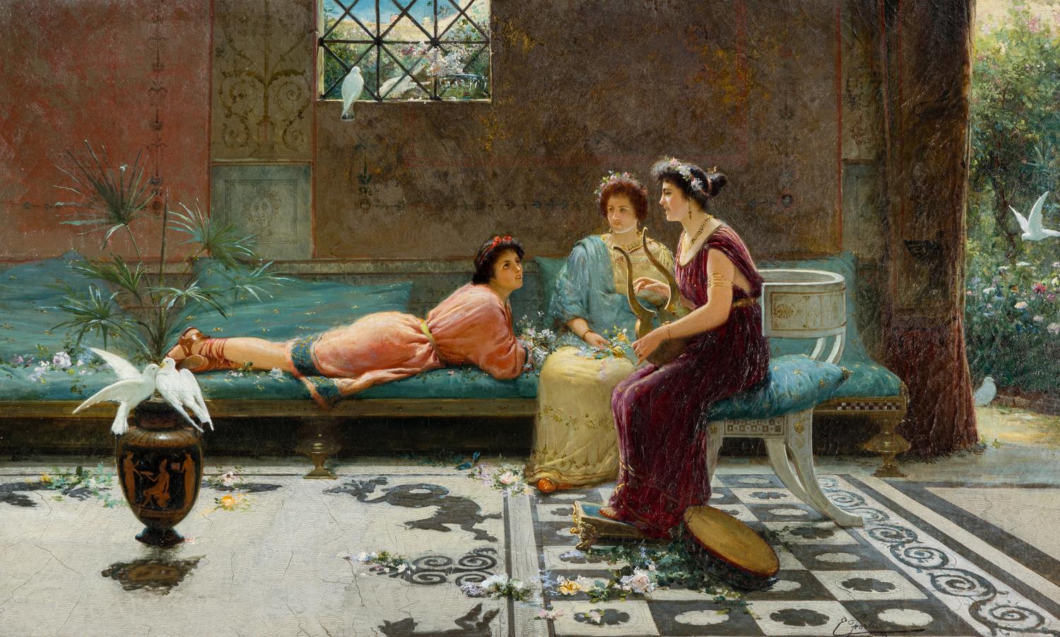 A Pompeiian Love Song