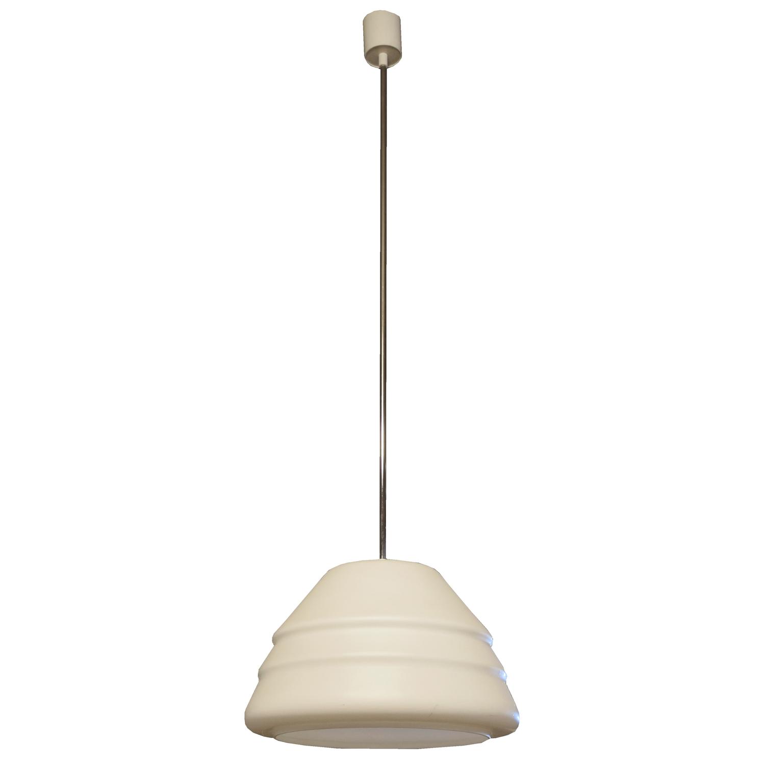 A Mid-Century Light Fixture 16.5" W x 16.5" D x 51" H — Czech Republic, Mid-20th Century