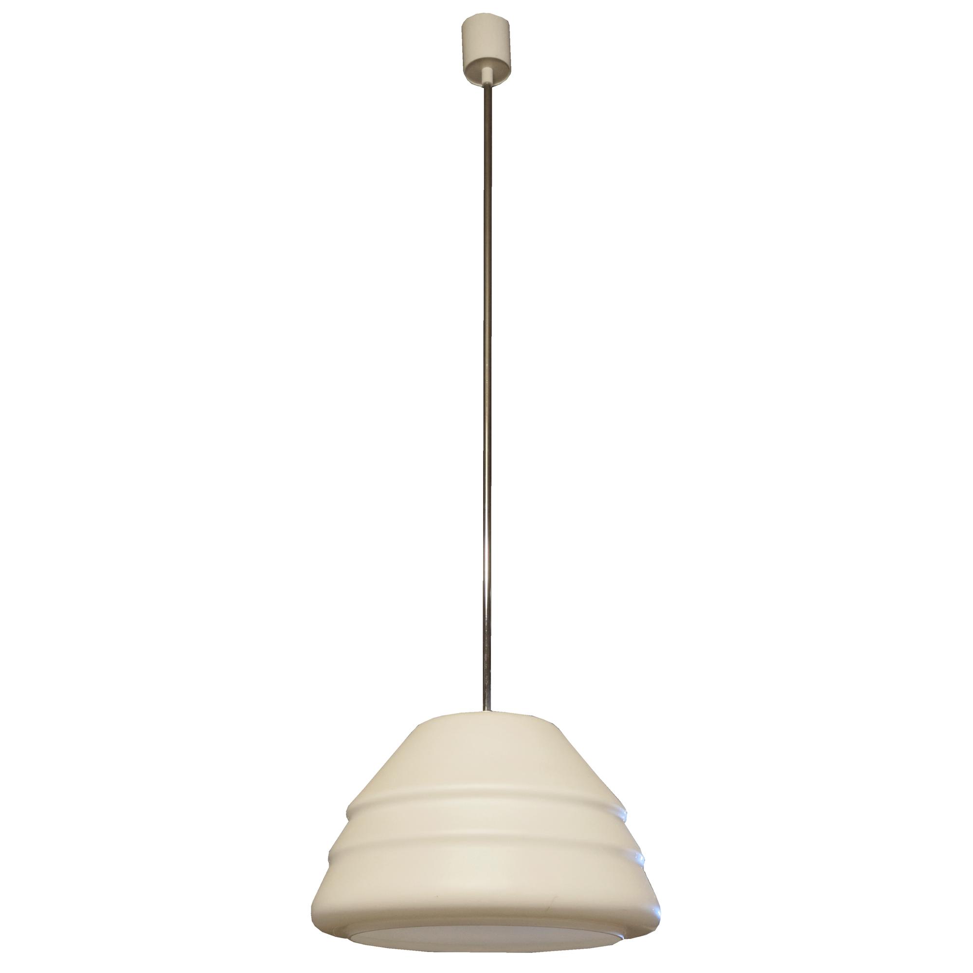 A Mid-Century Light Fixture 16.5" W x 16.5" D x 51" H — Czech Republic, Mid-20th Century