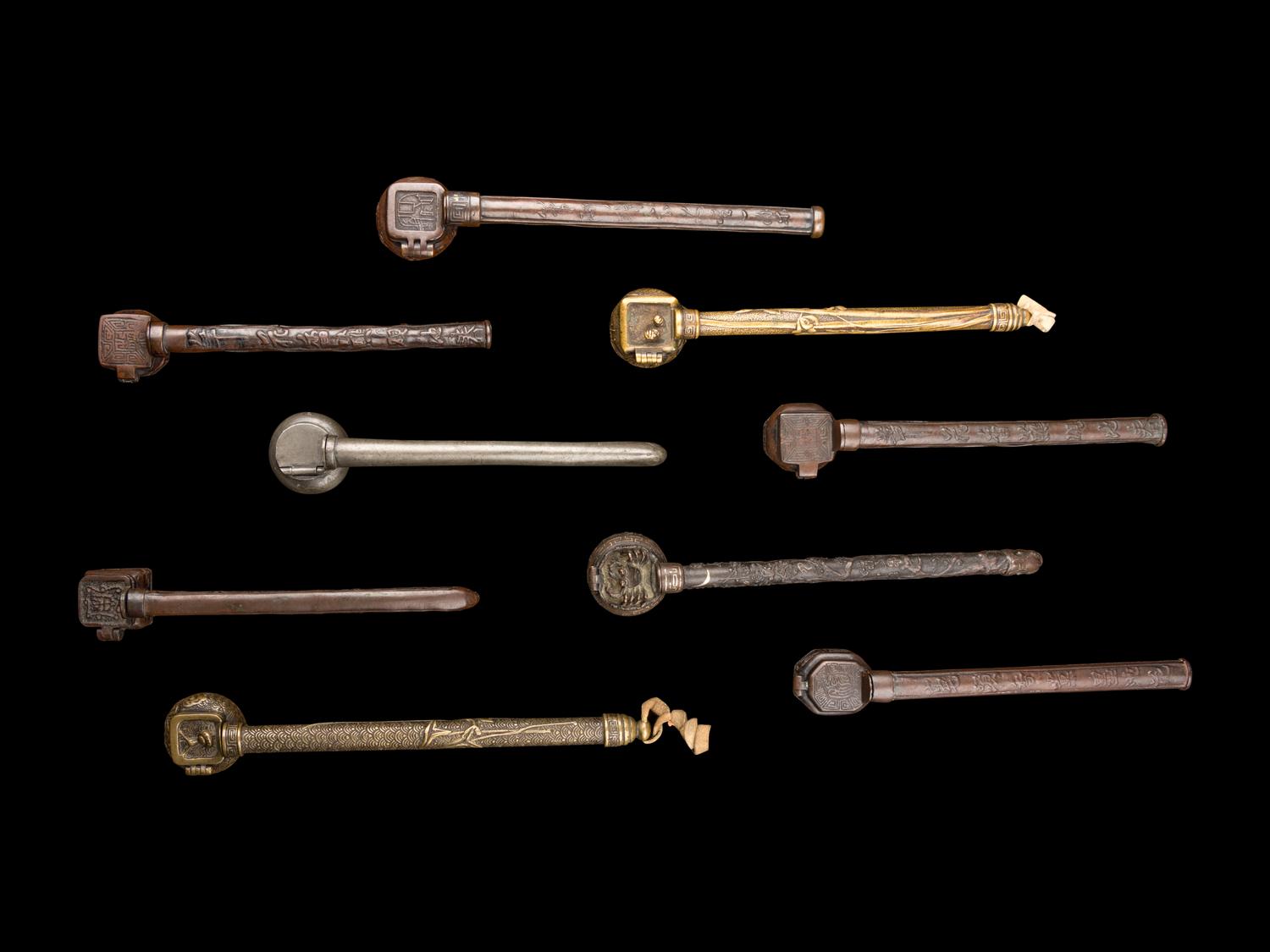 Nine Japanese Portable Writing Sets, Yatate