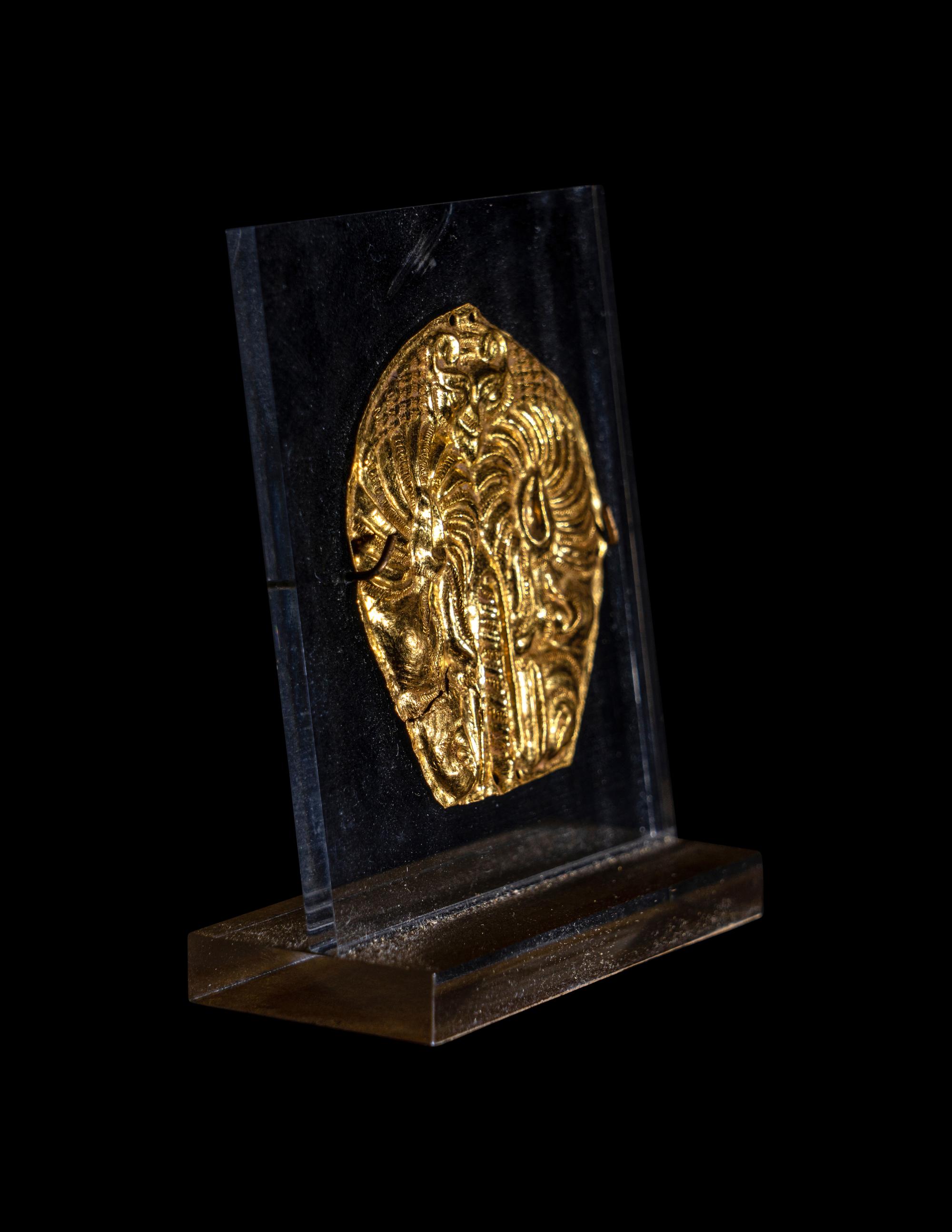 A Southern Chinese Gold Plaque