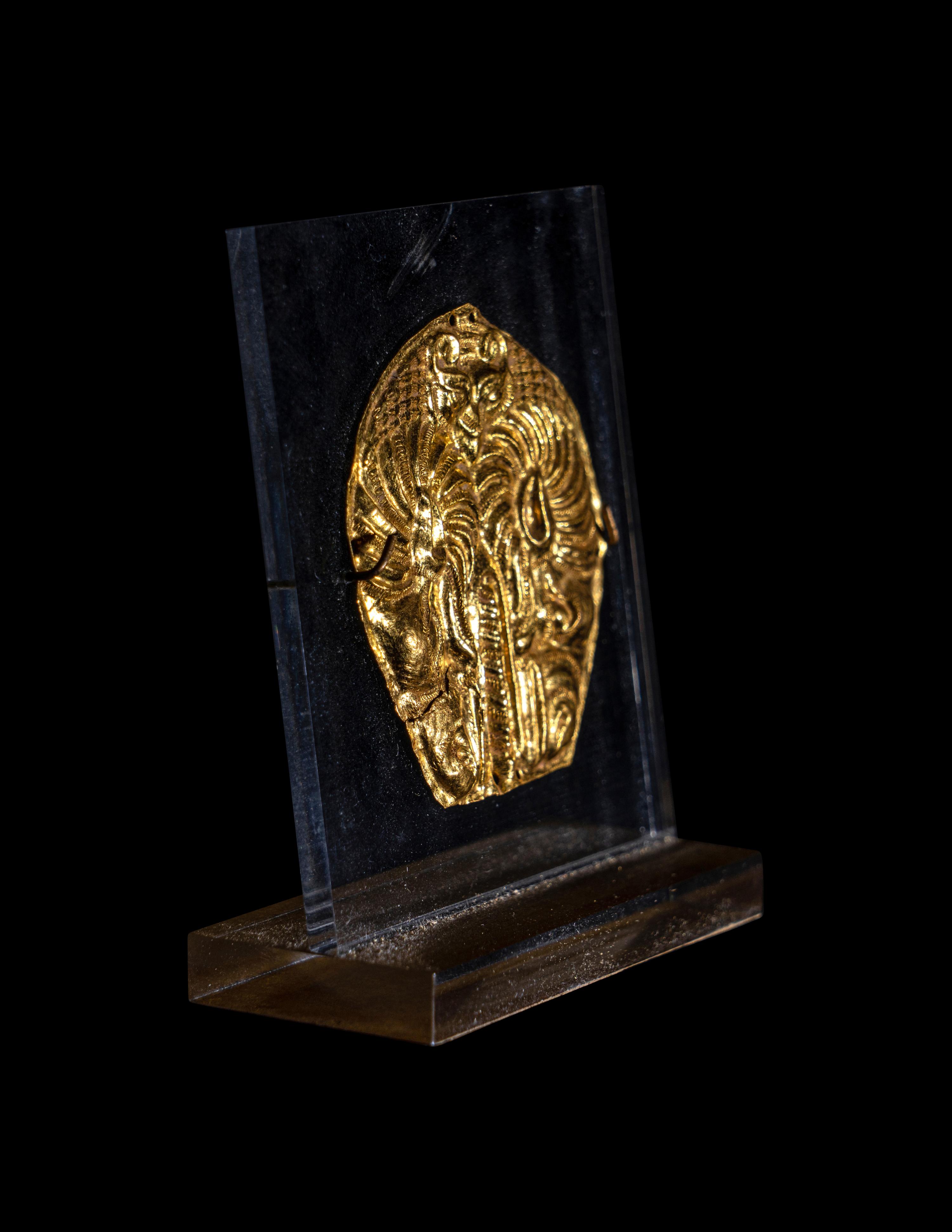 A Southern Chinese Gold Plaque
