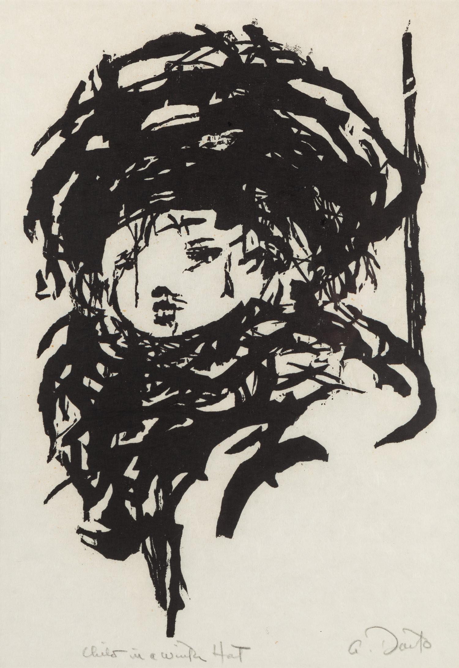 Child in a Winter Hat