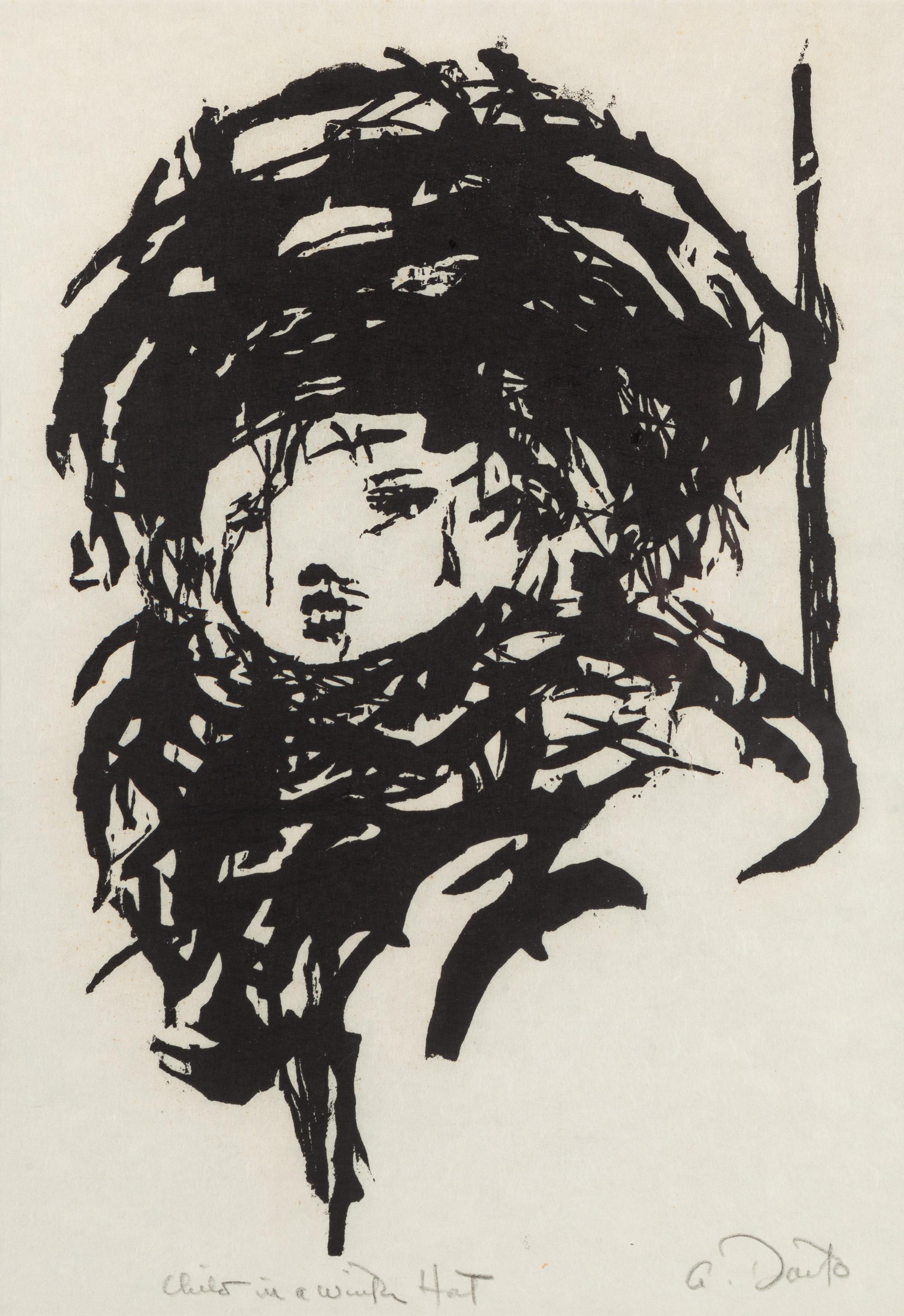 Child in a Winter Hat