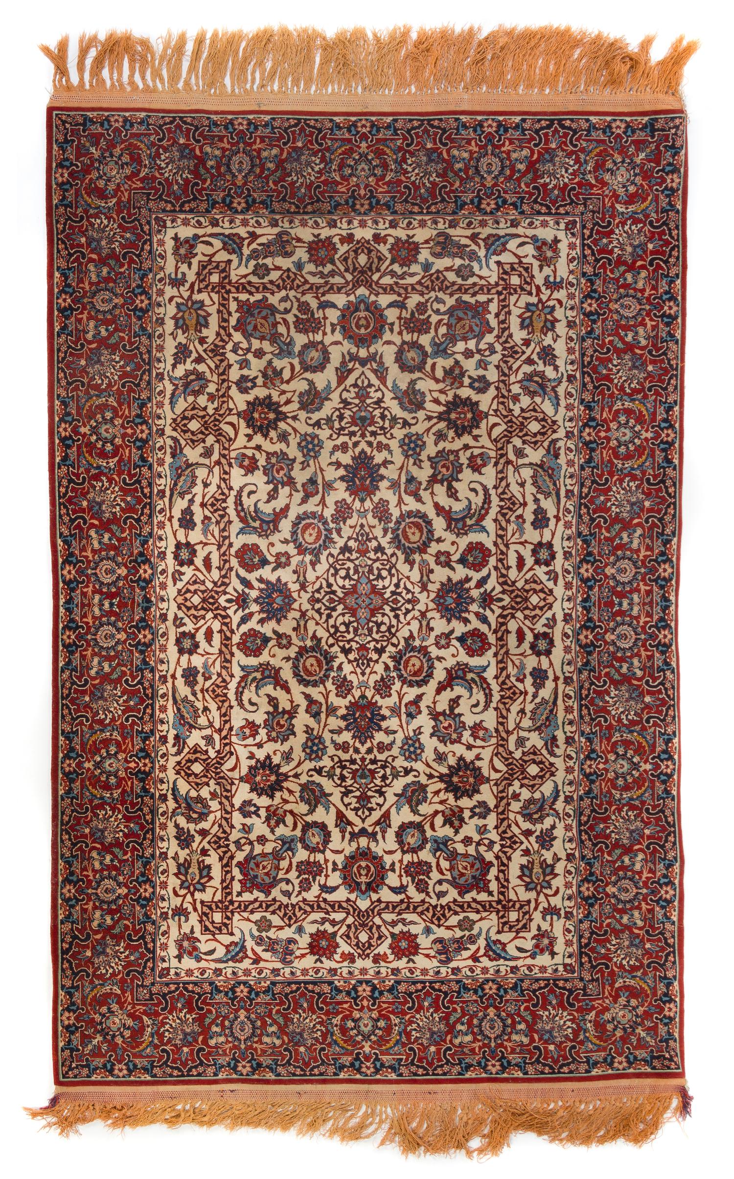 A Persian Wool Rug 5 feet 2 inches x 3 feet 4 inches. — SECOND HALF 20TH CENTURY