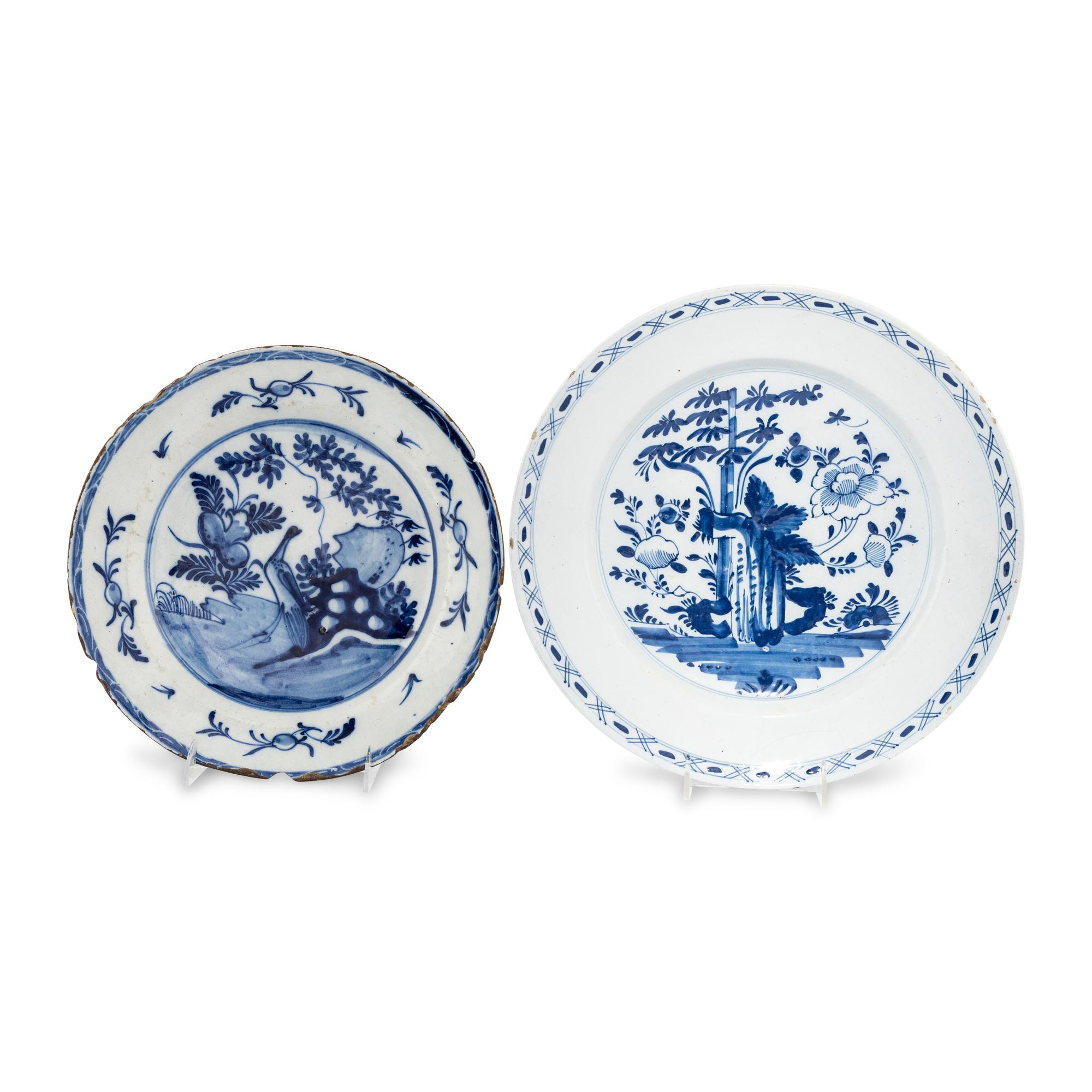 Two Dutch Delft Chargers