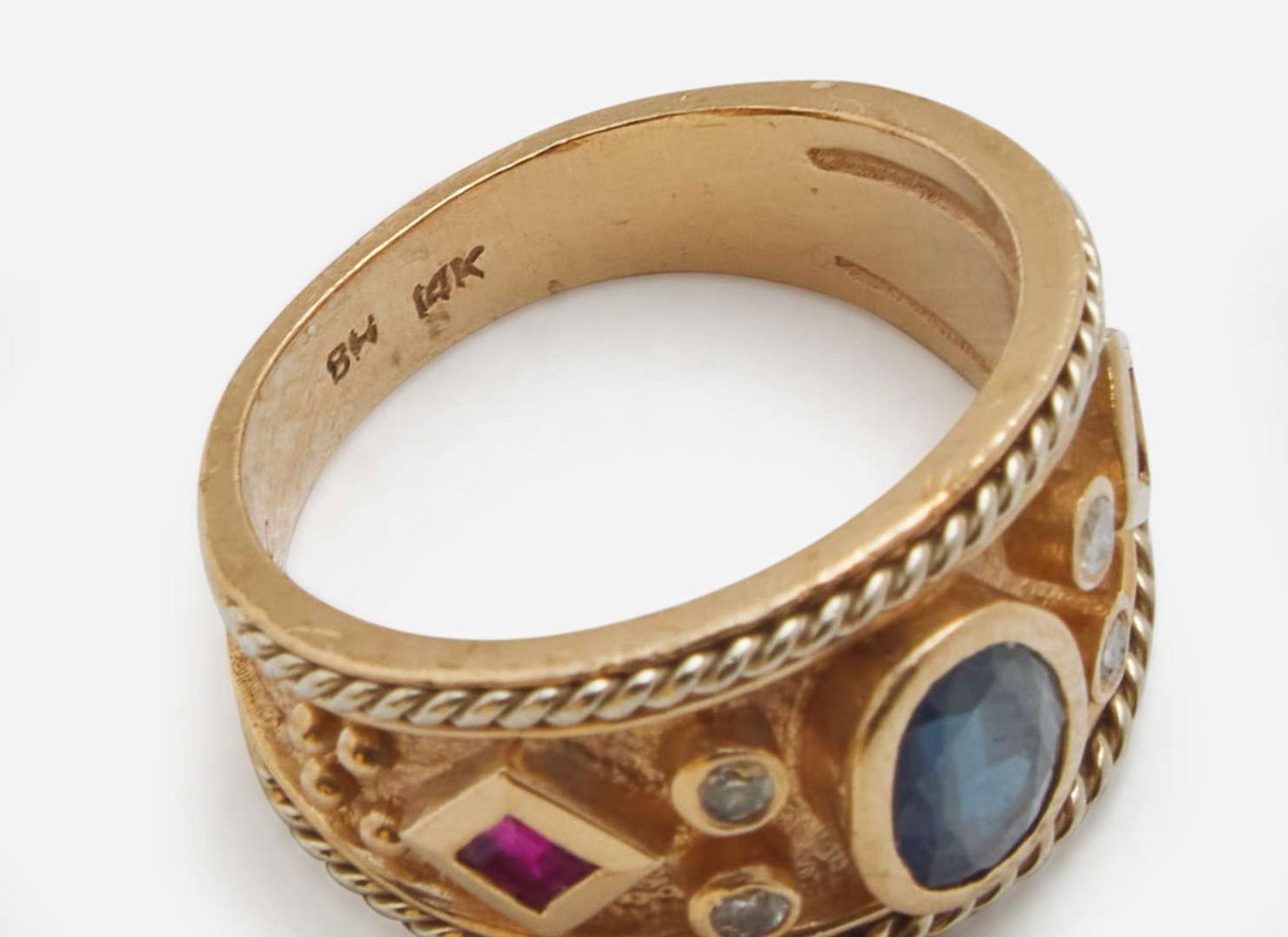A Collection of Etruscan Revival Jewelry