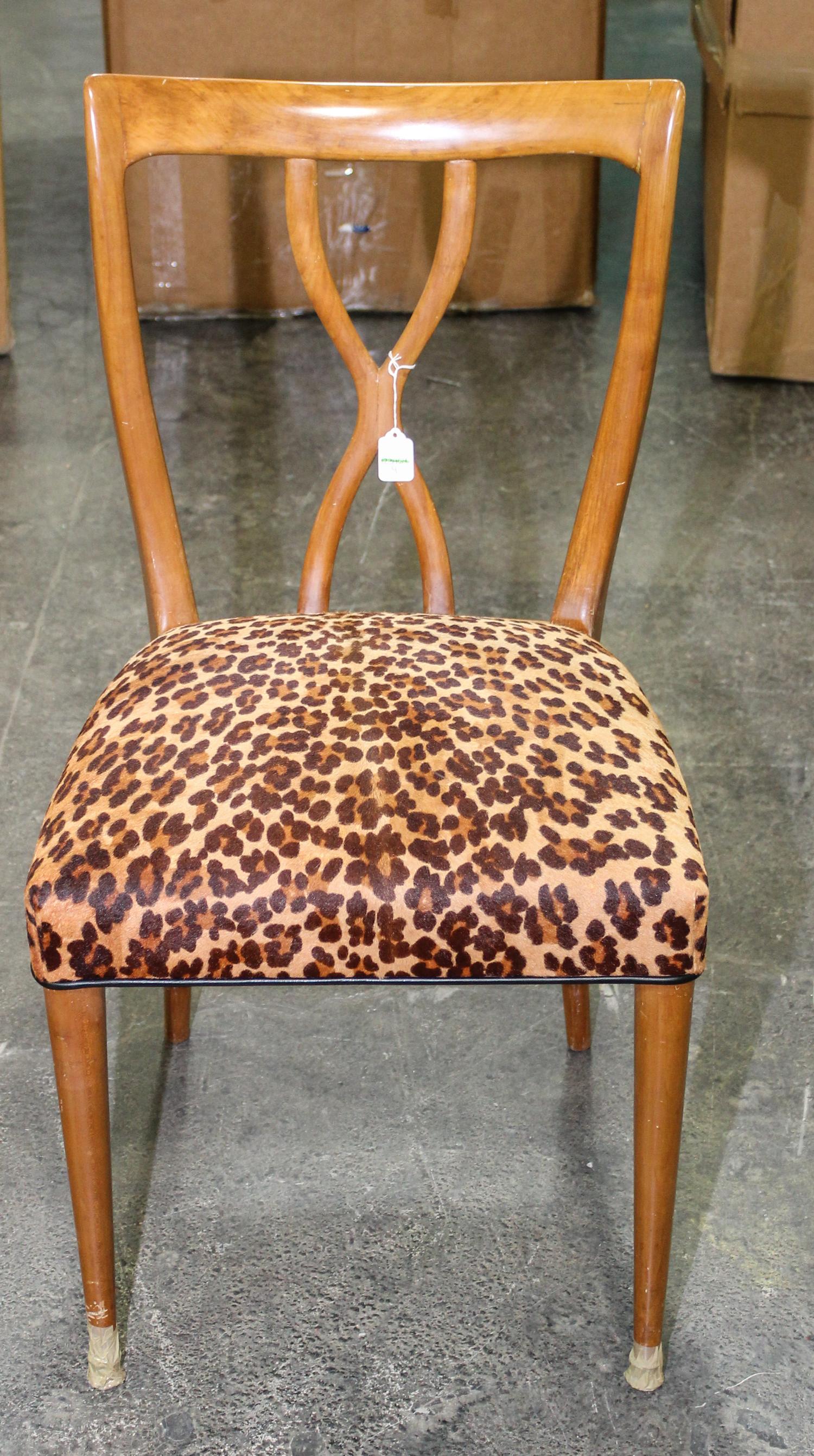 A Biedermeier Birch Side Chair Height 34 3/4 inches.