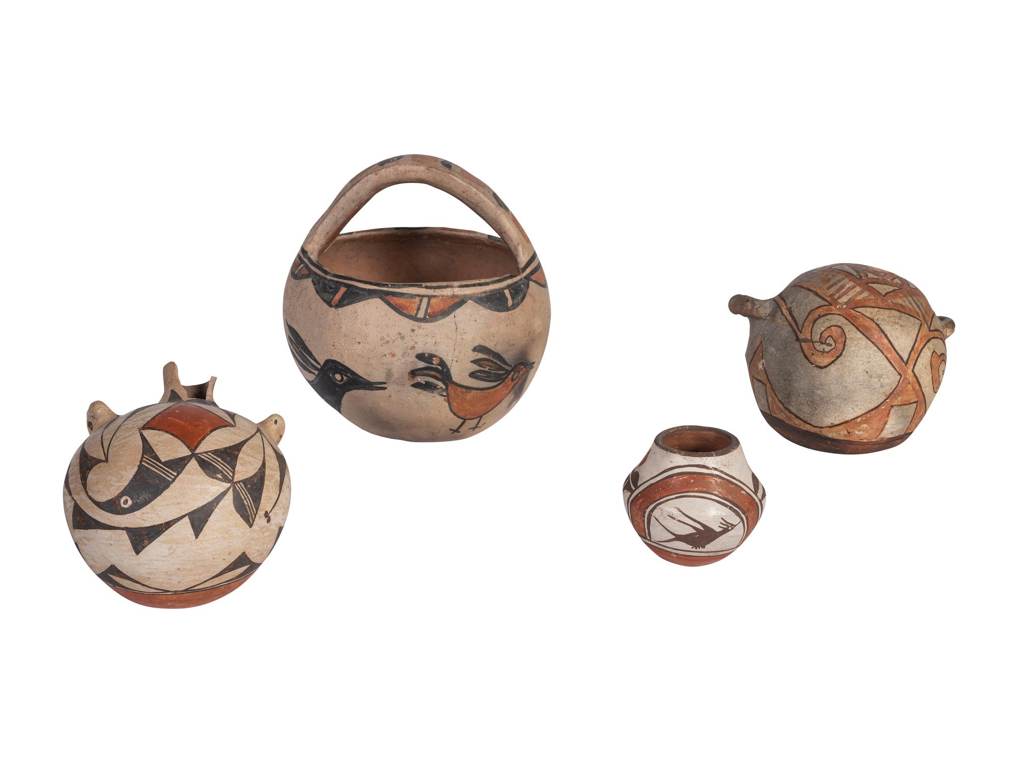 Collection of Pueblo Pottery