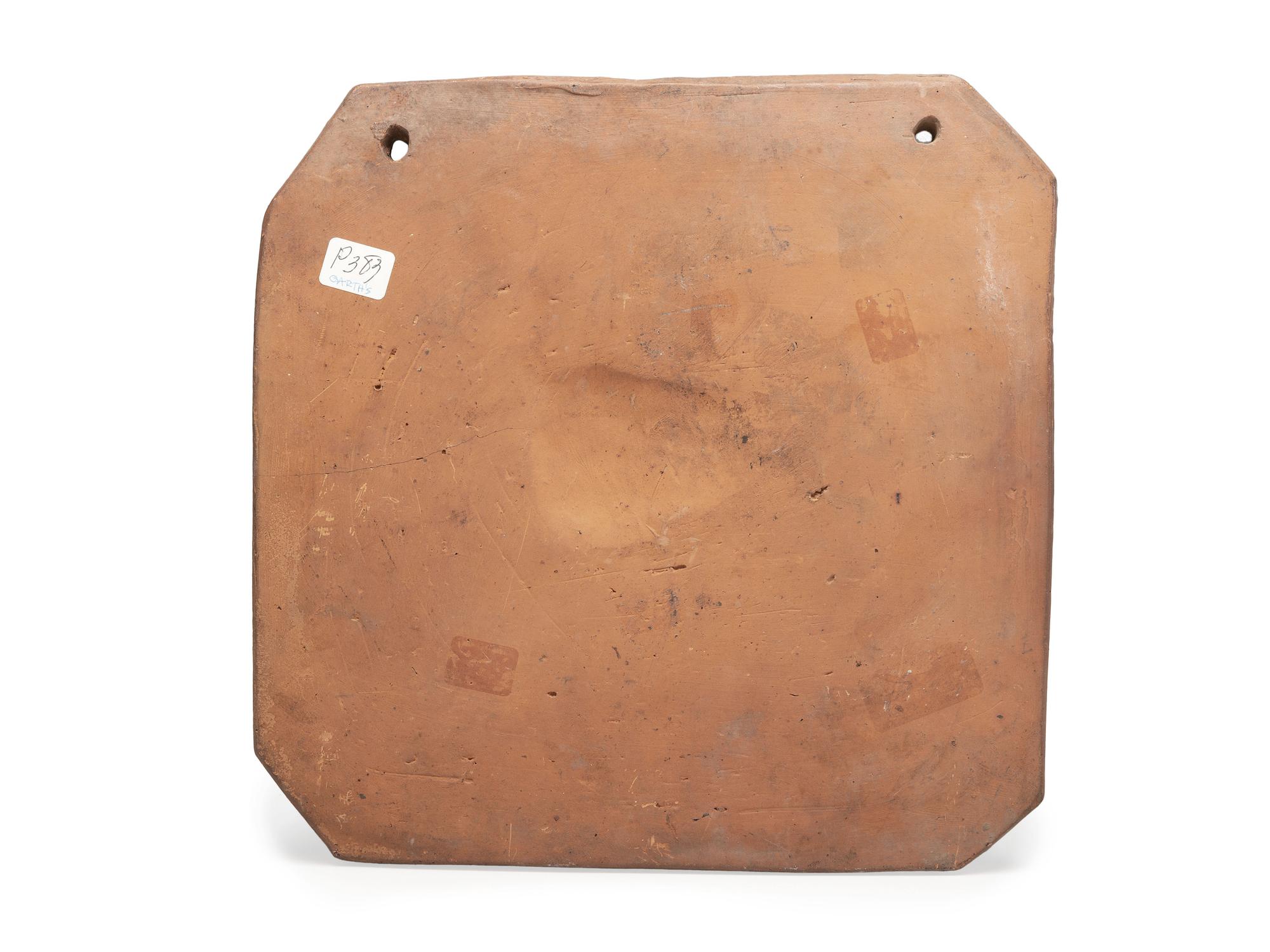 [AMERICANA]. Federal terra cotta eagle tile. Ca 1820.