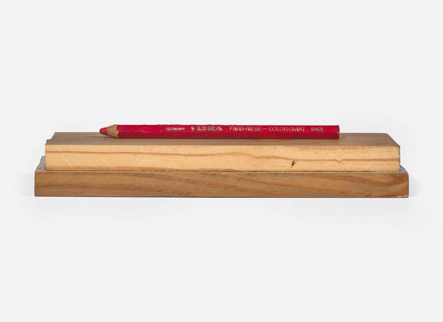John Baldessari (American, 1931-2020) and Amanda McGough - Red Pencil